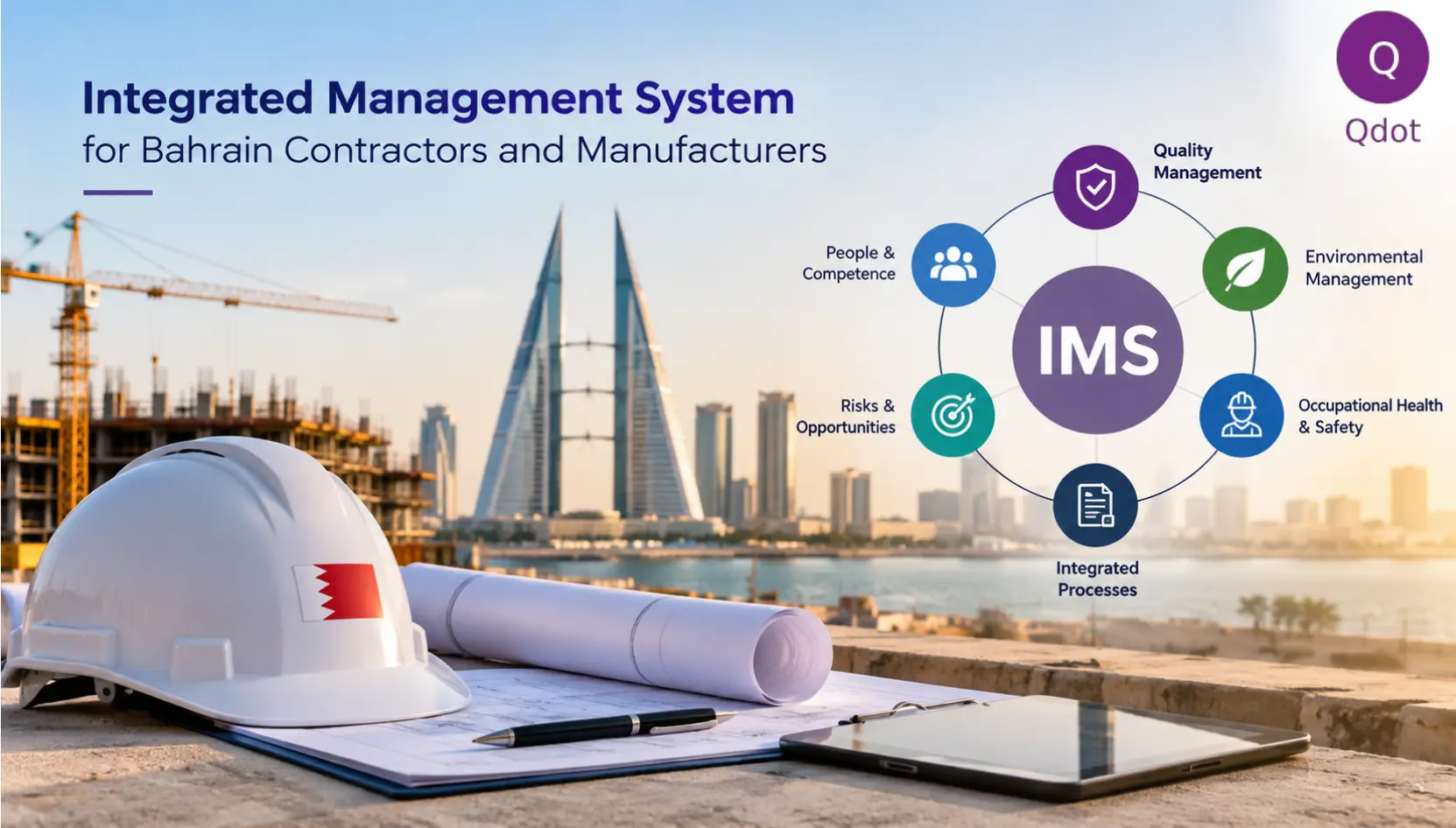 Integrated management system for Bahrain contractors and manufacturers