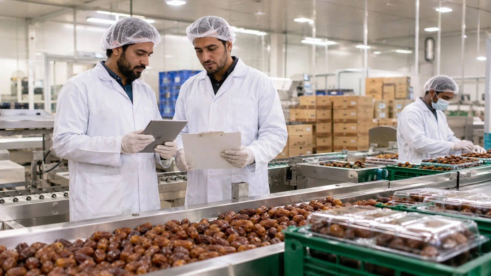 ISO 22000, HACCP and Halal food safety controls for Saudi dates exporters