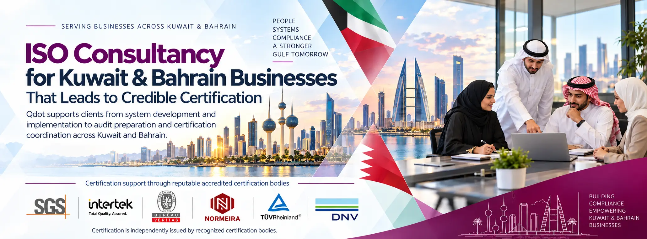 ISO certification consultants reviewing international accreditation bodies and certification body options